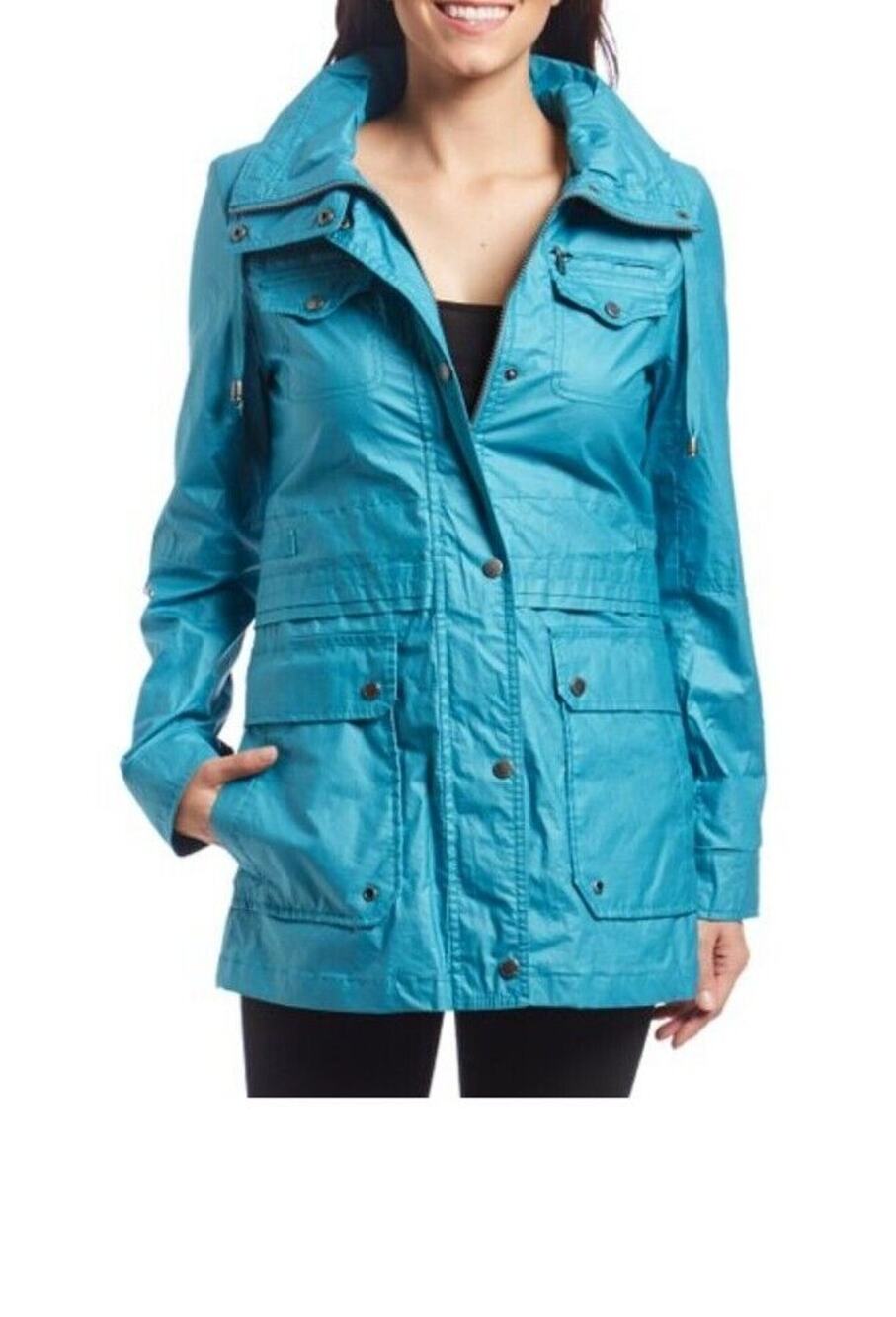 Buffalo David Bitton Womens green Button Up & Full Zip Hooded Jacket Coat Size S